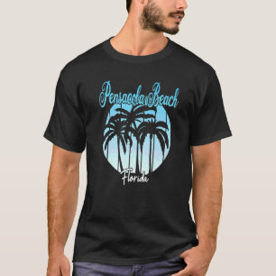 T-shirt Vintage Florida Vacation Pensacola Plage I Love P
