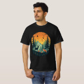 T-shirt vintage forêt faune arbres Nature (Devant entier)