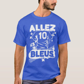 T-shirt Vintage France Rétro Grunge France Allez les Bleus
