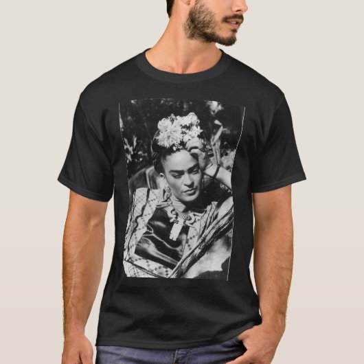 T-shirt Vintage Frida girl (Devant)
