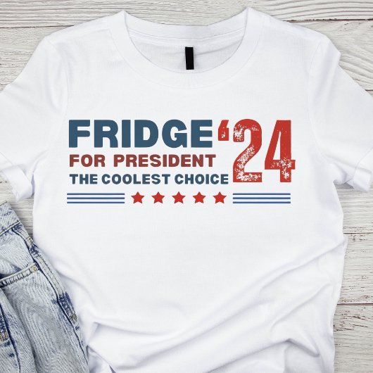 T-shirt Vintage Fridge pour le président