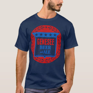T-shirt Vintage Genesee Bière Design