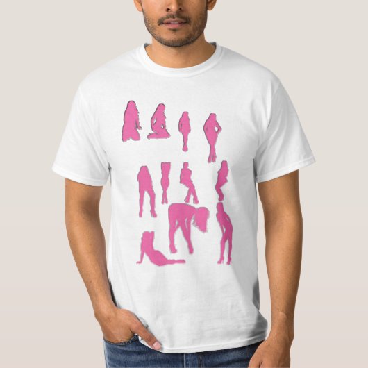 T-shirt Vintage Girl Pin-Up (Devant)