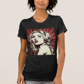 T-shirt Vintage glamour : Retro Film Noir (Devant)