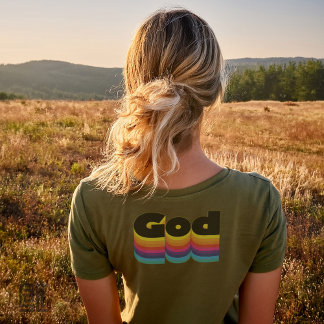 T-shirt Vintage God Waves