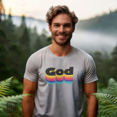 T-shirt Vintage God Waves