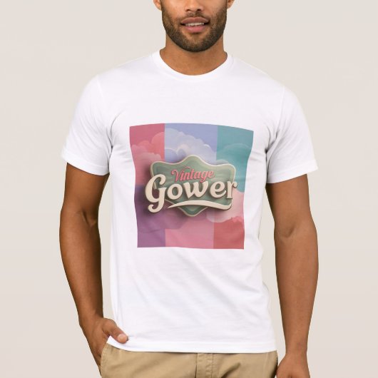 T-shirt "Vintage Gower" (Devant)