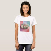 T-shirt "Vintage Gower" (Voorkant volledig)