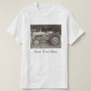 T-shirt Vintage Grey massey fergison tracteur photo