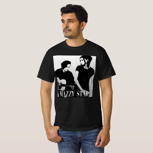 T-shirt vintage groupe d'étoiles mazzy (Devant entier)