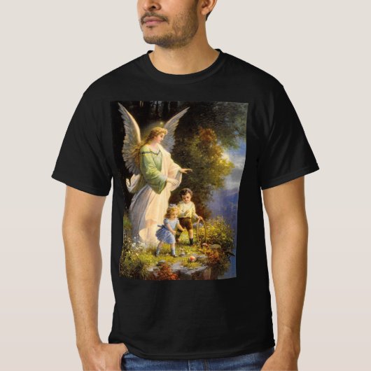 T-shirt Vintage Guardian Angel (Devant)