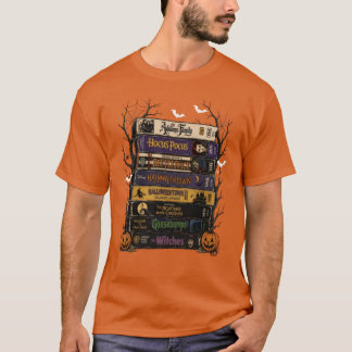 T-shirt Vintage Halloween VHS, Rétro Saison Épouvanteuse
