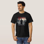 T-shirt Vintage Halloween Voodoo Man (Devant entier)