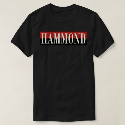 T-shirt Vintage Hammond (Design devant)