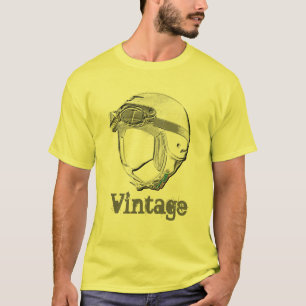 T-shirt Vintage Helmet