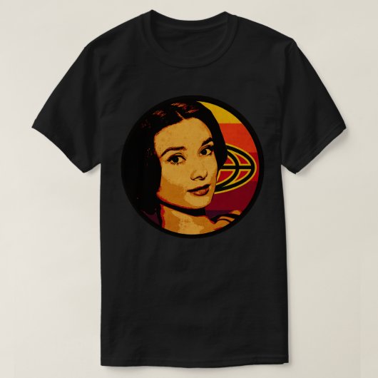 T-shirt Vintage Hepburn (Design devant)