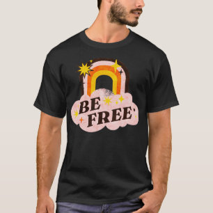 T-shirt Vintage Hippie Bohème Style Soyez Libre