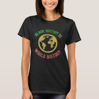 T-shirt Vintage HISTOIRE NOIRE EST MONDIAL Américain Melan