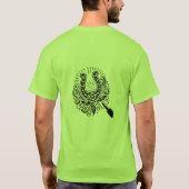 T-shirt Vintage Horseshoe Graphic Tee 🎭 #art (Dos)