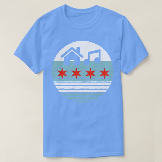 T-shirt Vintage House (Design devant)