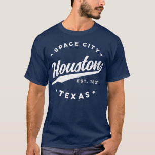 T-shirt Vintage Houston Texas Space City USA