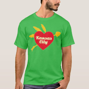 T-shirt Vintage I Love Kansas City