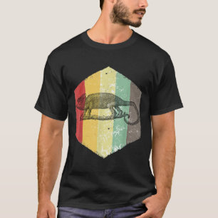 T-shirt Vintage Iguana Lizard Reptile Animaux sauvages