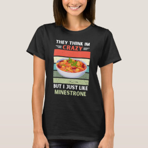 T-shirt Vintage Ils Pensent Que Je Suis Fou Mais J'Aime Mi
