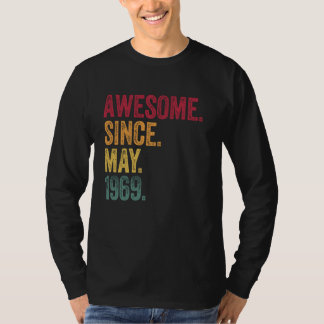 T-shirt Vintage - Incroyable depuis mai 1969 56e anniversa