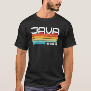 T-shirt Vintage Indonésie Vacances Asie Java 1