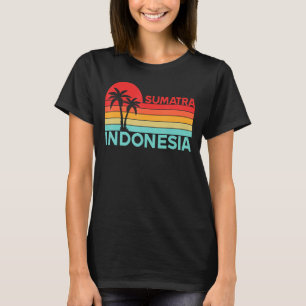 T-shirt Vintage Indonésie Vacation Travel Asia Sumatra 2