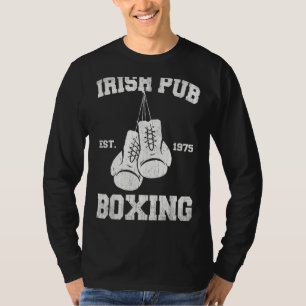 T-shirt Vintage Irish Pub Est 1975 Boxing Day Tee - shirt