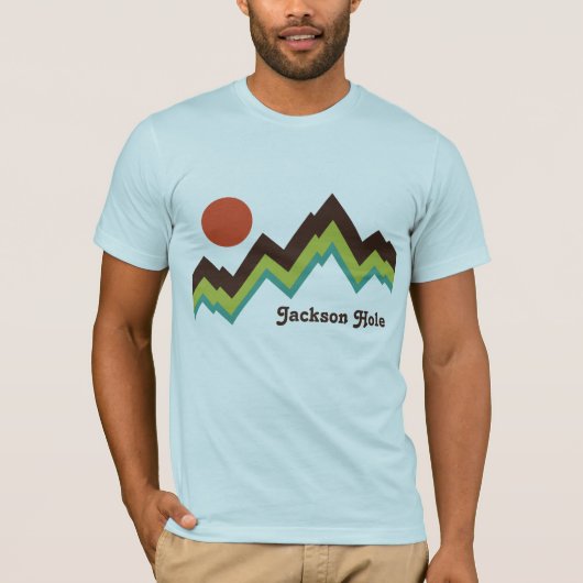 T-shirt Vintage Jackson Hole (Devant)