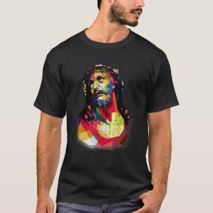 T-shirt Vintage J'Ai Le Roi Jésus Christ Doux Visage Chris