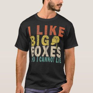 T-shirt Vintage J'Aime Les Gros Boites Et Je Ne Peux Pas V