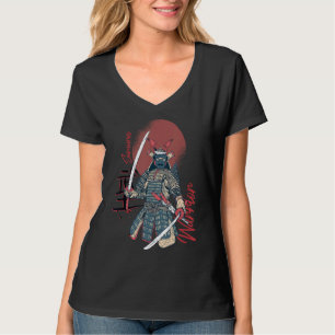 T-shirt Vintage Japonais Samurai Bushido Warrior tenant