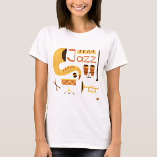 T-shirt Vintage Jazz