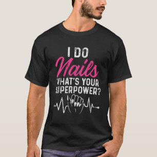 T-shirt Vintage Je fais clouer votre super-puissance Heart