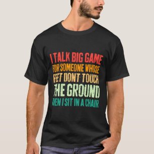 T-shirt Vintage Je Parle Grand Jeu Pour Quelqu'Un Dont Les