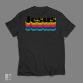 T-shirt Vintage Jesus Waves