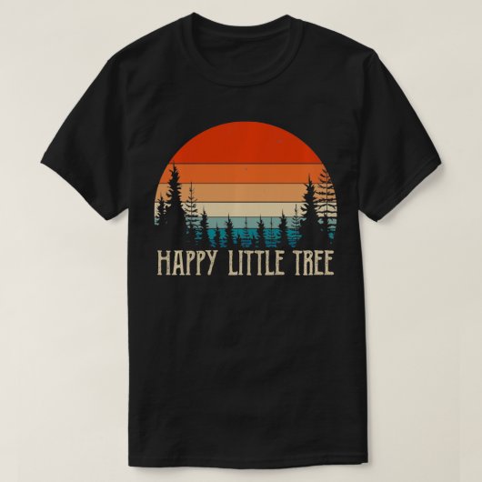 T-shirt Vintage Joyeux Petit Arbre (Design devant)