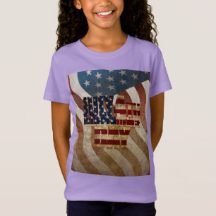 T-Shirt Vintage Juillet 4 Indépendance Conception
