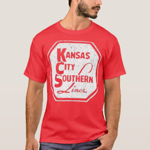 T-shirt Vintage Kansas City Southern