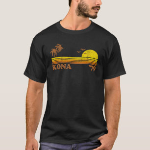 T-shirt Vintage Kona Hawaii Beach Retro Hawaiian Surf 7