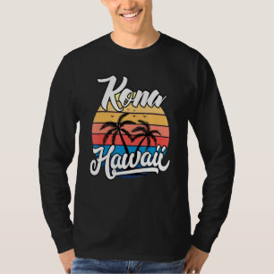 T-shirt Vintage Kona Hawaii Beach Surf Surf les années 70