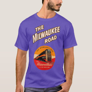 T-shirt Vintage La route Milwaukee