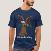 T-shirt Vintage Laisser la liberté (Devant)