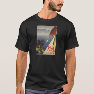 T-shirt Vintage Lake Garda Riva Torbole Italie Tourisme