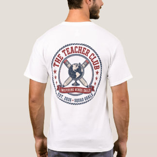 T-shirt Vintage Le Club des Enseignants Esprits Inspirants