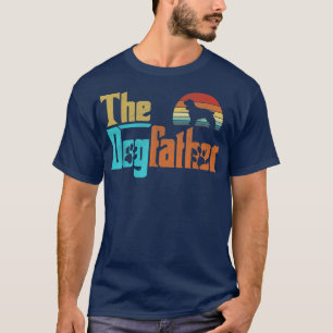 T-shirt Vintage Le Dogfather Cocker Spaniel Dog Propriétai